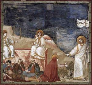 No. 37 Scenes from the Life of Christ- 21. Resurrection (Noli me tangere) 1304-06 by Giotto Di Bondone
