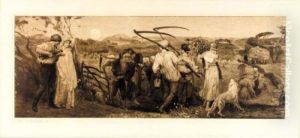 Returning From Harvest by Robert Walker Macbeth