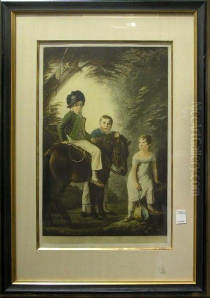 Children With Pony - view 1