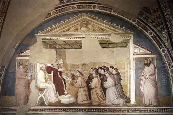 Scenes from the Life of Saint Francis- 5. Confirmation of the Rule 1325 - view 1