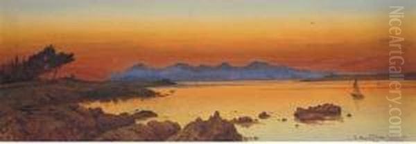 The Estrelles From Lac D'antibes - view 1