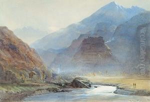 The Fortress Of Bard, Val D'aosta, Italy - view 1