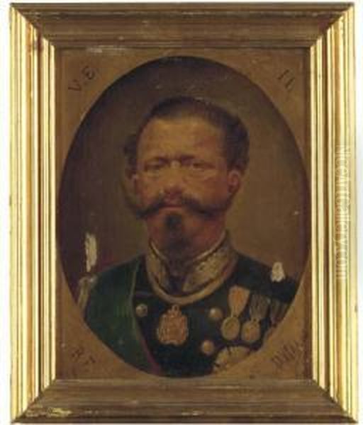 Portrait Of Vittorio Emanuele Ii, King Of Italy (1820-1878) - view 1