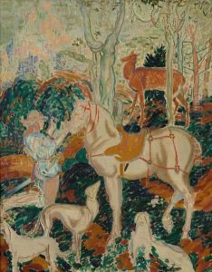 St Eustace by Henry Bainbridge Maccarter