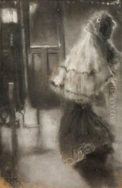 Le Rendez-vous Pastel Sur Carton - view 1