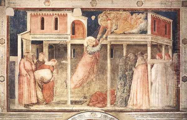 Scenes from the Life of St John the Evangelist- 3. Ascension of the Evangelist 1320 - view 1