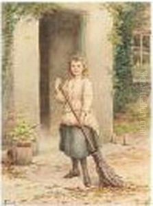 Brushing Away The Autumn Leaves by Samuel McCloy