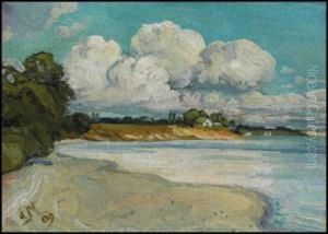 On The Lake Shore Near Bronte by James Edward Hervey MacDonald