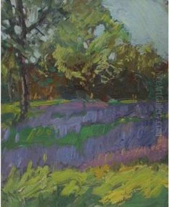 Lupines, High Park by James Edward Hervey MacDonald