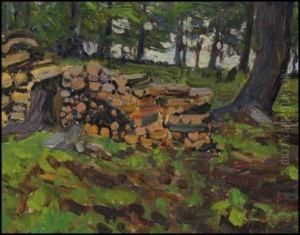 Woodpile In Baker's Bush by James Edward Hervey MacDonald