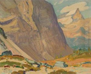 Near Mt. Odaray, Rocky Mts. by James Edward Hervey MacDonald