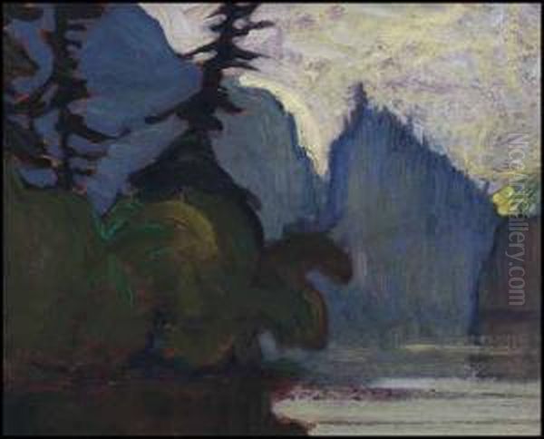 Morning, Algoma, Agawa Canyon - view 1