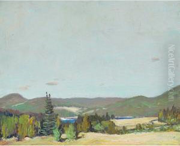 Gatineau River From Albert Matthew""""s House, Summer - view 1