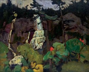 Algoma Waterfall by James Edward Hervey MacDonald