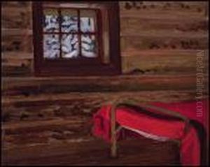 Cabin Window, O'hara Camp by James Edward Hervey MacDonald
