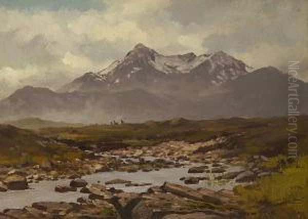 Deer In The Highlands - view 1