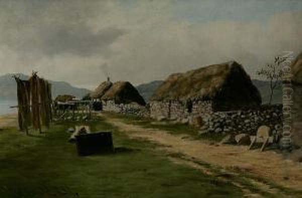 Cottages And Nets Drying - view 1