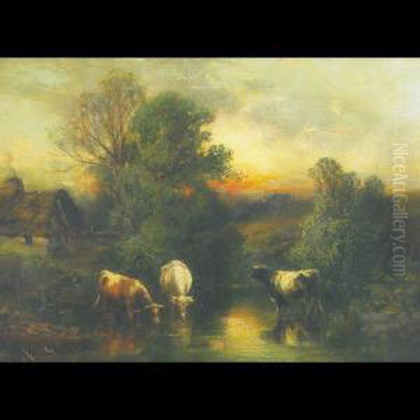 Eventide, Near Cameron Brig, Fifeshire - view 1