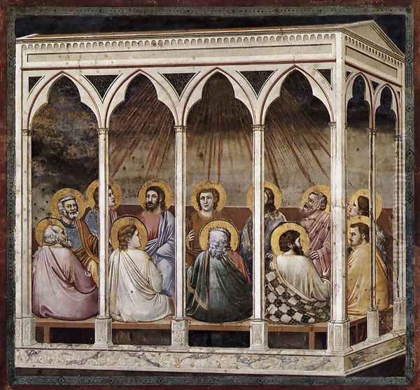 No. 39 Scenes from the Life of Christ- 23. Pentecost 1304-06 - view 1