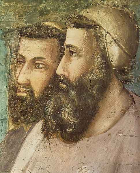 Scenes from the Life of Saint Francis- 5. Confirmation of the Rule (detail) 1325 - view 1