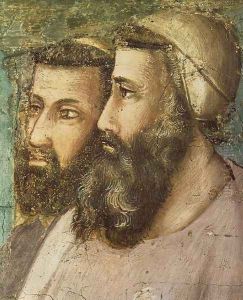 Scenes from the Life of Saint Francis- 5. Confirmation of the Rule (detail) 1325