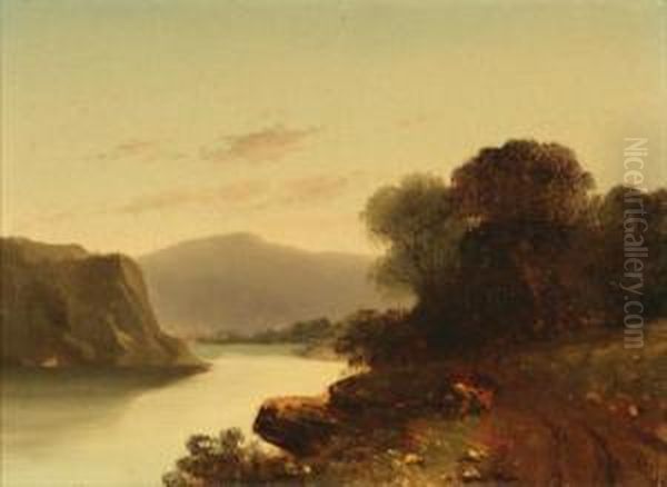 Mountain River Landscape - view 1
