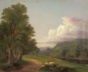 ''landscape, Albany, 1850''