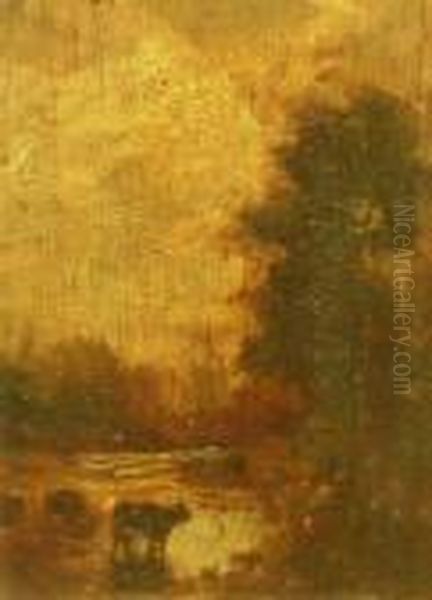 Landscape With Cattle - view 1