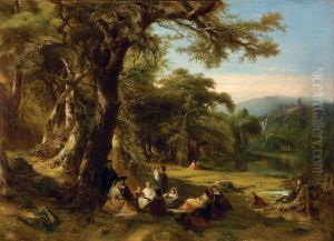 An Afternoon Concert by James McDougal Hart