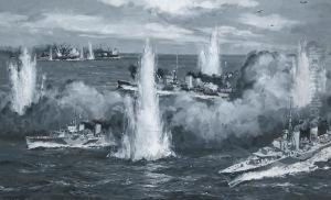 The Central Incident In The Greatmediterranean Battle by William Macdowell