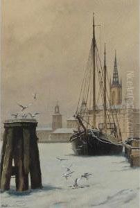 Winter Morning, Stockholm by William Macdowell