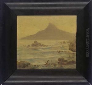 Lion's Head Sunrise, From Camps Bay, South Africa by Edward C. Churchill Mace