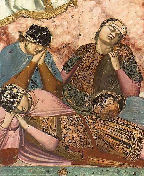 No. 37 Scenes from the Life of Christ- 21. Resurrection (detail) 1304-06, Fresco - view 1
