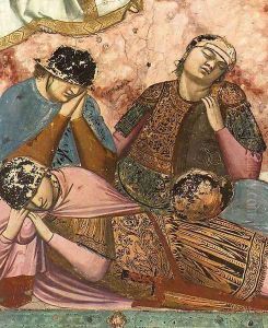No. 37 Scenes from the Life of Christ- 21. Resurrection (detail) 1304-06, Fresco by Giotto Di Bondone