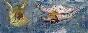 Scenes from the Life of Christ- 20. Lamentation (detail 5) 1304-06 by Giotto Di Bondone
