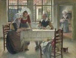 Dutch Interior by Walter MacEwen