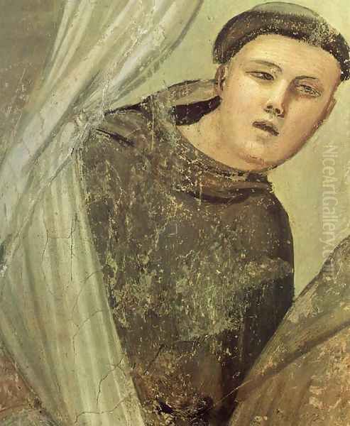 Scenes from the Life of Saint Francis- 7. Vision of the Ascension of St Francis (detail) 1325 2 - view 1