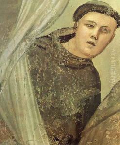 Scenes from the Life of Saint Francis- 7. Vision of the Ascension of St Francis (detail) 1325 2