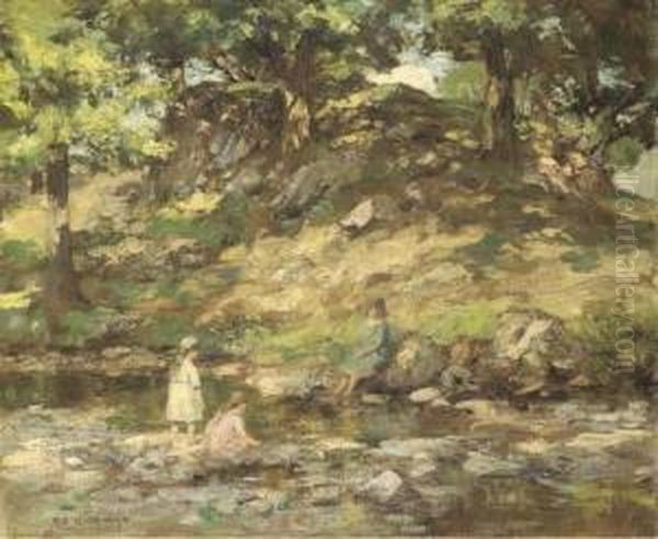Children In A Glen - view 1