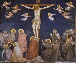 Crucifixion 1310s by Giotto Di Bondone
