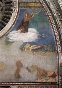 Ascension of Christ c. 1300 by Giotto Di Bondone