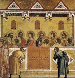 Pentecost 1320-25 by Giotto Di Bondone