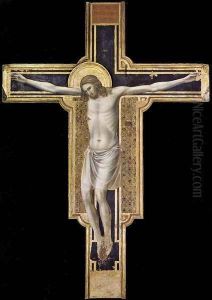 Crucifix 1310-17 by Giotto Di Bondone