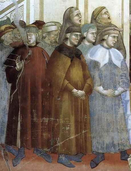 Legend of St Francis- 13. Institution of the Crib at Greccio (detail) 1297-1300 - view 1