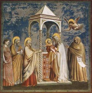 No. 19 Scenes from the Life of Christ- 3. Presentation of Christ at the Temple 1304