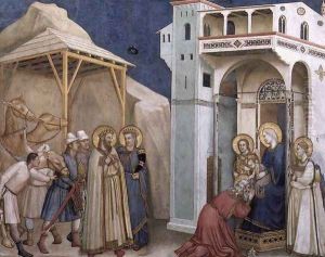 The Adoration of the Magi 1310s by Giotto Di Bondone
