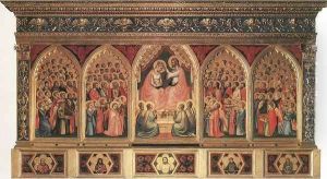 Baroncelli Polyptych c. 1334 by Giotto Di Bondone