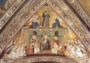Franciscan Allegories- Allegory of Obedience c. 1330