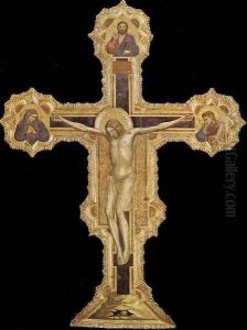 Crucifix 1317 by Giotto Di Bondone