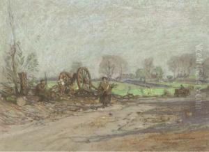 Woodcutters, Craigmillar by James Hamilton Mackenzie